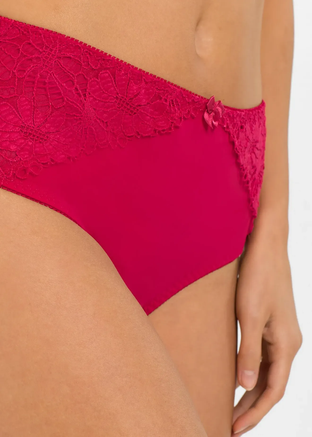 bonprix Lot de 2 slips maxi avec dentelle|Femme Bas