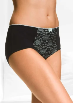 Femme bonprix Lingerie Coton|Bas|Lot de 4 slips maxi coton