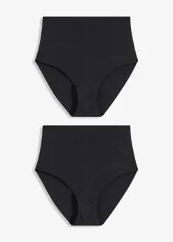 Femme bonprix Sans Couture|Lingerie Sculptante|Lot de 2 slips sculptants ultra légers sans coutures