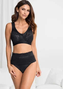 bonprix Lot de 2 slips sculptants, maintien fort|Femme Lingerie Sculptante|Bas