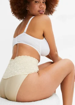 Femme bonprix Lingerie Sculptante|Bas|Lot de 2 slips sculptants, maintien fort