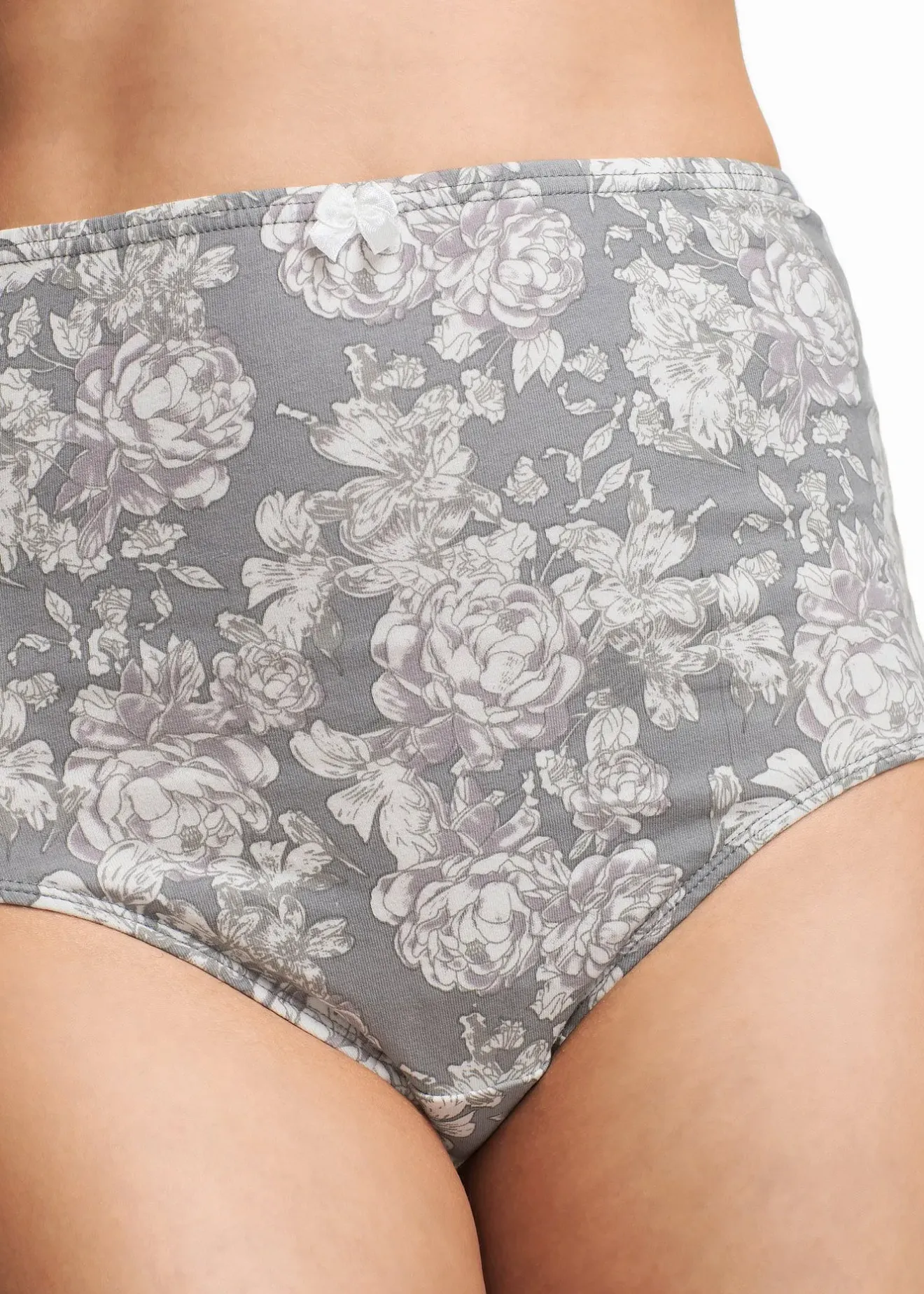 bonprix Lot de 4 slips taille haute|Femme Lingerie Coton|Bas