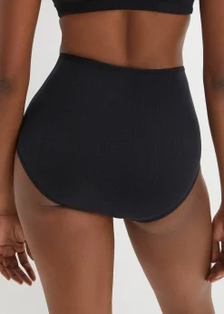 Femme bonprix Lingerie Coton|Bas|Lot de 4 slips taille haute en coton léger