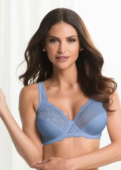 Femme bonprix Grands Bonnets D-H|Soutiens-Gorge|Lot de 2 soutiens-gorge à armatures et dentelle