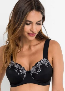 Femme bonprix Grands Bonnets D-H|Soutiens-Gorge|Lot de 2 soutiens-gorge à armatures et bretelles rembourrées