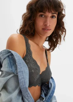 Femme bonprix Soutiens-Gorge|Lot de 2 soutiens-gorge à armatures et dentelle