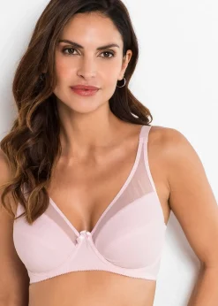 Femme bonprix Grands Bonnets D-H|Soutiens-Gorge|Lot de 2 soutiens-gorge à armatures avec mesh