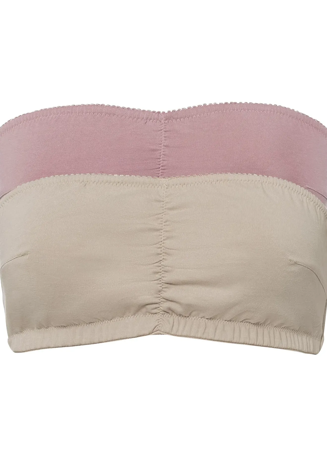 Femme bonprix Basiques|Lingerie Coton|Lot de 2 soutiens-gorge bandeau coton jusqu’au bonnet B