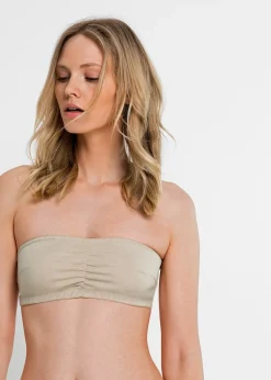 Femme bonprix Basiques|Lingerie Coton|Lot de 2 soutiens-gorge bandeau coton jusqu’au bonnet B