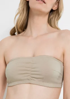 Femme bonprix Basiques|Lingerie Coton|Lot de 2 soutiens-gorge bandeau coton jusqu’au bonnet B