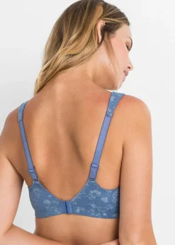 bonprix Lot de 2 soutiens-gorge coton sans armatures|Femme Grands Bonnets D-H|Lingerie Coton