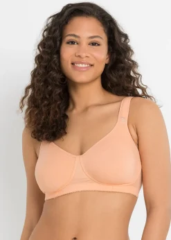 Femme bonprix Grands Bonnets D-H|Lot de 2 soutiens-gorge coton moulés sans armatures