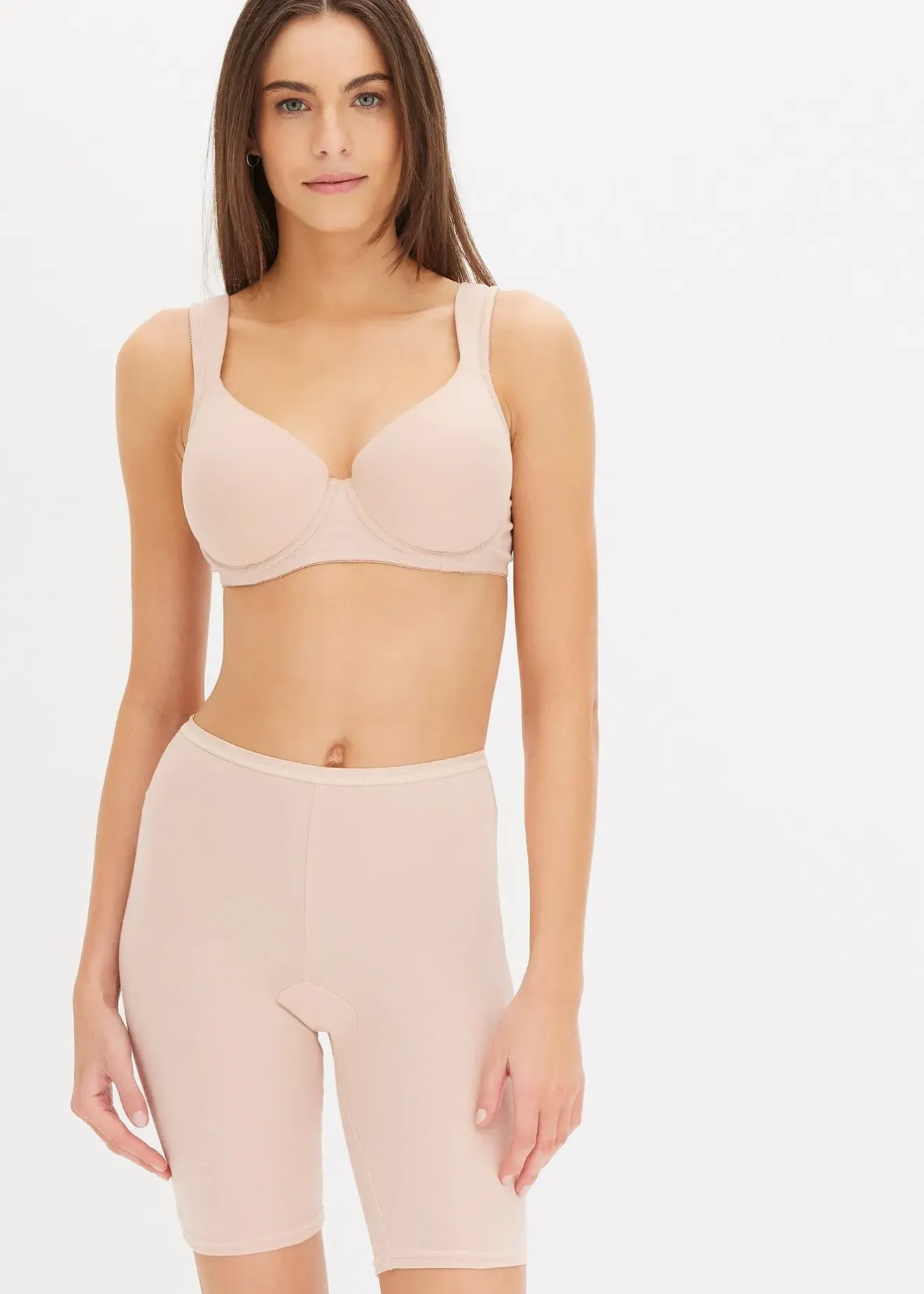 bonprix Lot de 2 soutiens-gorge coton à coques et armatures|Femme Sans Couture|Lingerie Coton