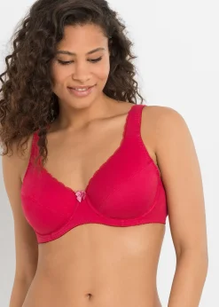 bonprix Lot de 3 soutiens-gorge coton à armatures|Femme Basiques|Lingerie Coton