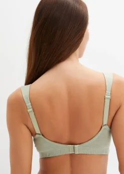 Femme bonprix Grands Bonnets D-H|Maternité|Lot de 2 soutiens-gorge d’allaitement coton sans armatures