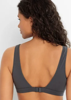 Femme bonprix Maternité|Lingerie Coton|Lot de 2 soutiens-gorge d’allaitement coton sans armatures