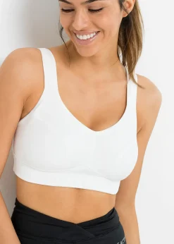 bonprix Lot de 2 soutiens-gorge de sport, maintien modéré|Femme Sous-Vêtements Sport|Soutiens-Gorge