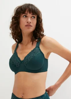 bonprix Lot de 2 soutiens-gorge minimiseurs à bretelles rembourrées|Femme Grands Bonnets D-H|Dessous