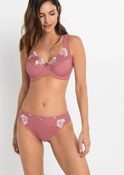 bonprix Lot de 2 soutiens-gorge minimiseurs à bretelles rembourrées|Femme Soutiens-Gorge