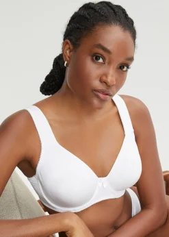 bonprix Lot de 2 soutiens-gorge moulés à armatures en matière brillante|Femme Grands Bonnets D-H