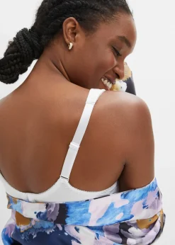 bonprix Lot de 2 soutiens-gorge moulés à armatures en matière brillante|Femme Grands Bonnets D-H