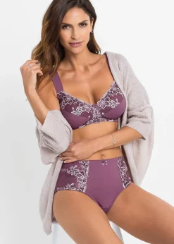 bonprix Lot de 2 soutiens-gorge sans armatures à bretelles rembourrées|Femme Grands Bonnets D-H|Soutiens-Gorge