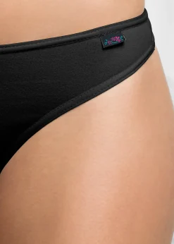 bonprix Lot de 6 strings coton|Femme Basiques|Lingerie Coton