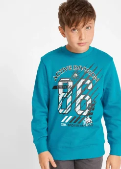 bonprix Lot de 2 sweat 100% coton|Enfant Vêtements Enfant|Garçons 9-16 Ans·Lots De 2 Articles Et Plus