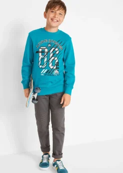 bonprix Lot de 2 sweat 100% coton|Enfant Vêtements Enfant|Garçons 9-16 Ans·Lots De 2 Articles Et Plus