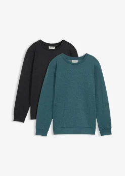 Enfant bonprix Vêtements Enfant|Garçons 9-16 Ans·Lots De 2 Articles Et Plus|Lot de 2 sweats doux en coton mélangé