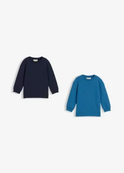 bonprix Lot de 2 sweat-shirts en matière douce|Enfant Vêtements Enfant|Garçons 2-8 Ans·Lots De 2 Articles Et Plus