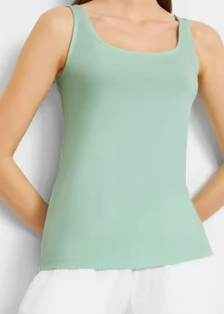 bonprix Lot de 2 tops|Femme Basiques|T-Shirts & Tops