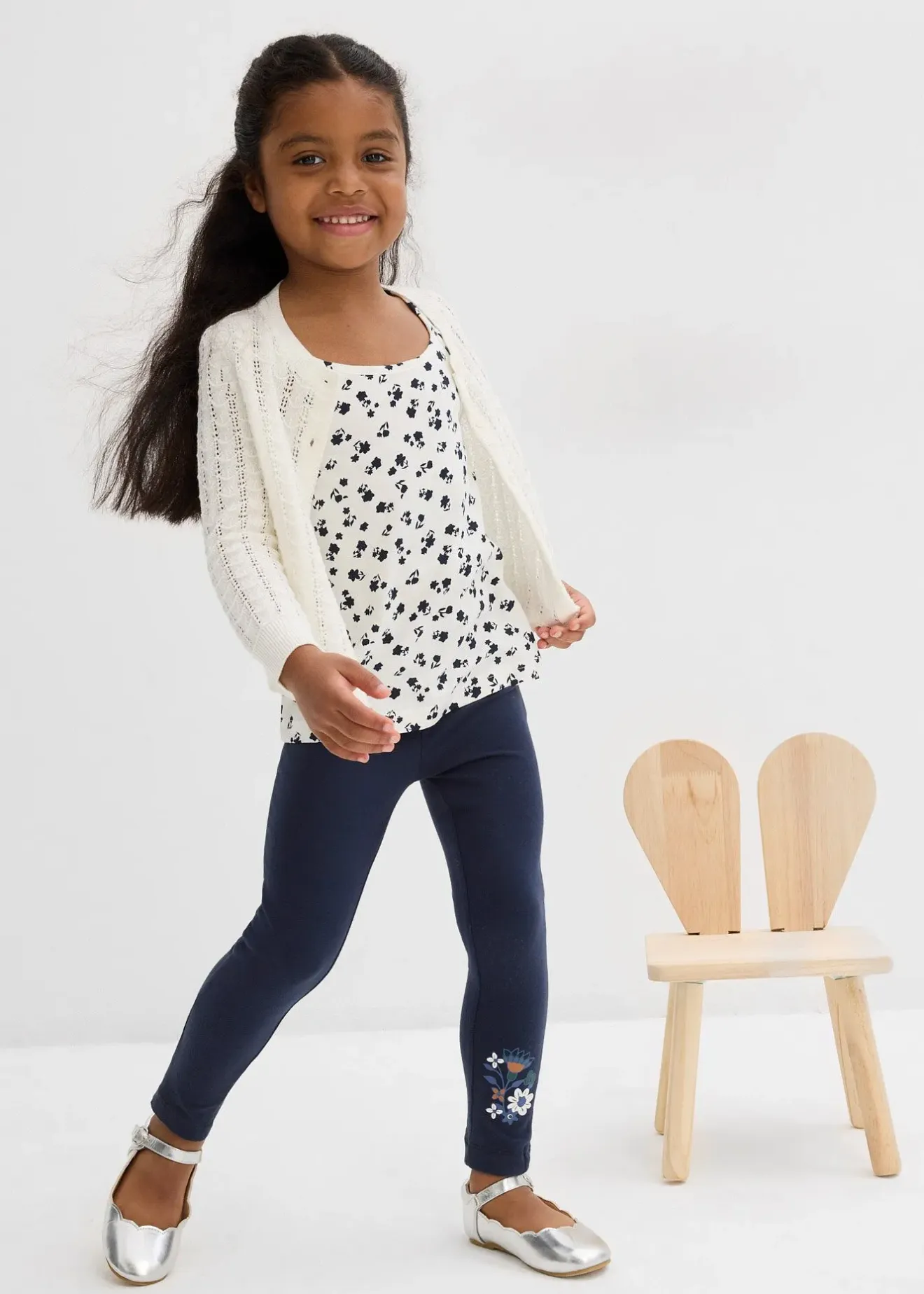 bonprix Lot de 2 tops 100% coton|Enfant Vêtements Enfant|Filles 2-8 Ans·Lot De 2 Articles Et Plus