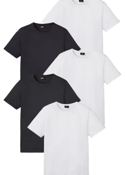 bonprix Lot de 5 T-shirts|Homme Vêtements De Sport|T-Shirts & Polos