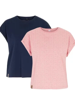 bonprix Lot de 2 T-shirts|Femme T-Shirts & Tops