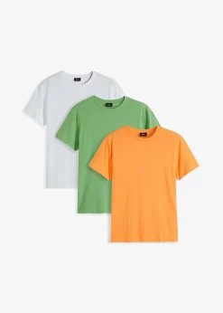 bonprix Lot de 3 T-shirts|Homme T-Shirts & Polos