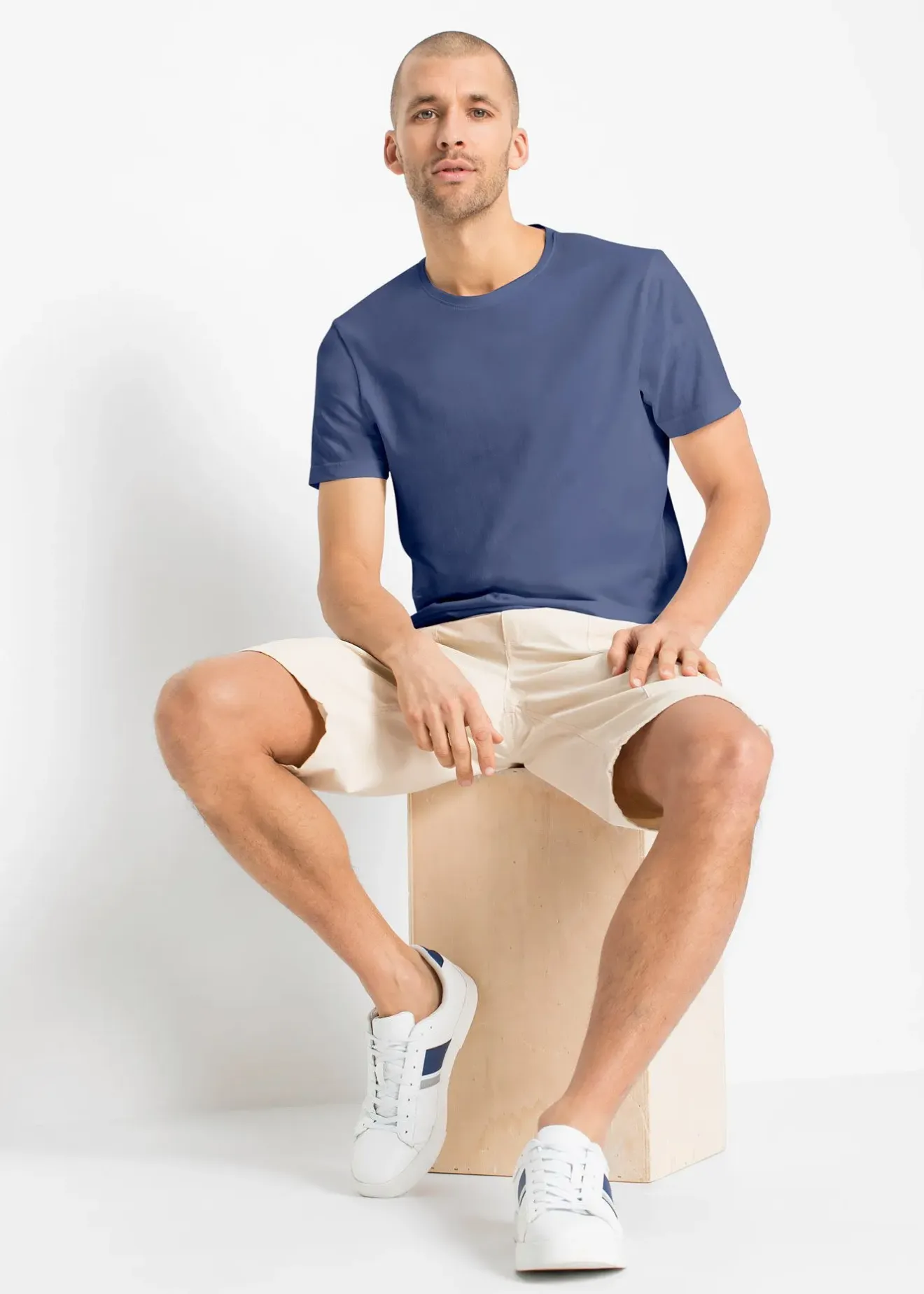 bonprix Lot de 5 T-shirts|Homme Vêtements De Sport|T-Shirts & Polos