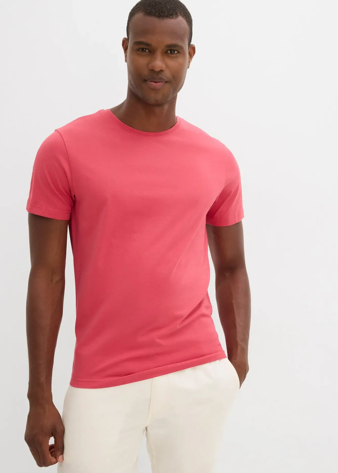 bonprix Lot de 5 T-shirts|Homme Vêtements De Sport|T-Shirts & Polos