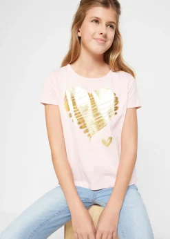 bonprix Lot de 2 T-shirts|Enfant Vêtements Enfant|Filles 9-16 Ans·Lot De 2 Articles Et Plus