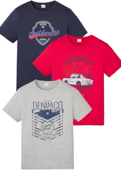 Homme bonprix T-Shirts & Polos|Lot de 3 T-shirts