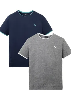 Homme bonprix T-Shirts & Polos|Lot de 2 T-shirts