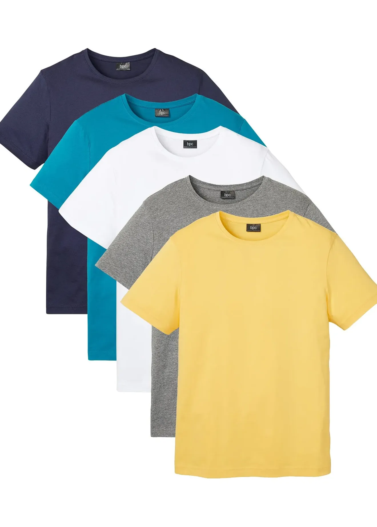 Homme bonprix Vêtements De Sport|T-Shirts & Polos|Lot de 5 T-shirts