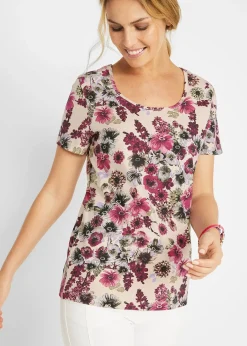 bonprix Lot de 2 T-shirts|Femme T-Shirts & Tops