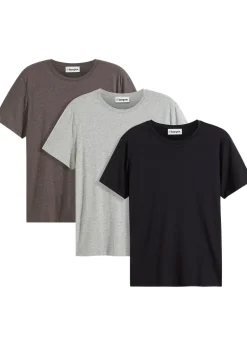 Homme bonprix T-Shirts & Polos|Lot de 3 T-shirts