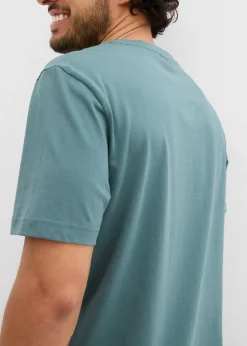 bonprix Lot de 2 T-shirts 100% coton|Homme T-Shirts & Polos