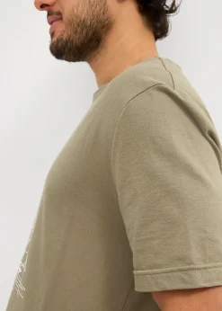 bonprix Lot de 2 T-shirts 100% coton|Homme T-Shirts & Polos