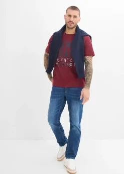 bonprix Lot de 2 T-shirts 100% coton|Homme T-Shirts & Polos