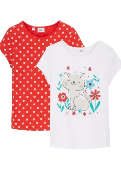 Enfant bonprix Vêtements Enfant|Filles 2-8 Ans·Lot De 2 Articles Et Plus|Lot de 2 T-shirts 100% coton