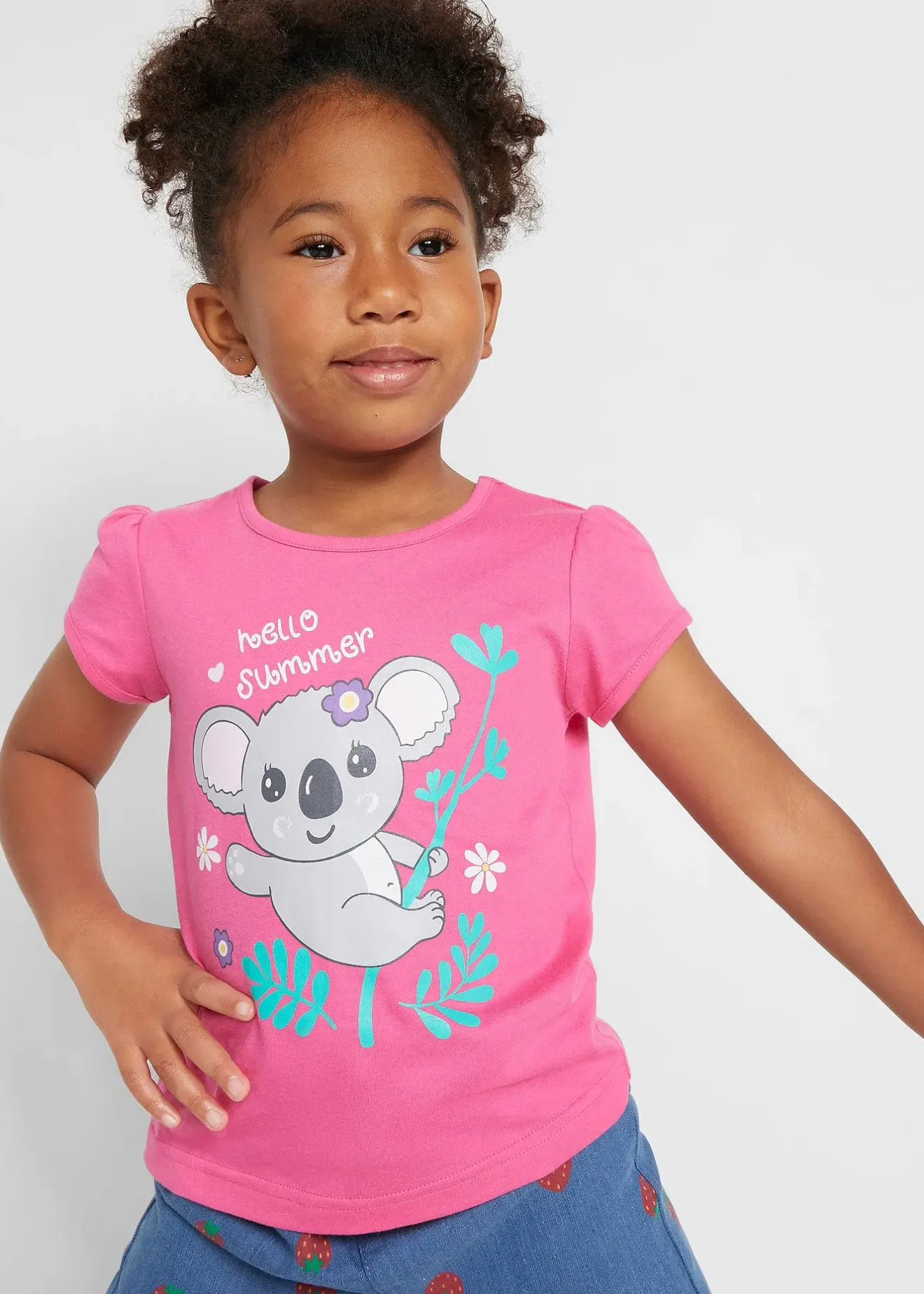 Enfant bonprix Vêtements Enfant|Filles 2-8 Ans·Lot De 2 Articles Et Plus|Lot de 2 T-shirts 100% coton