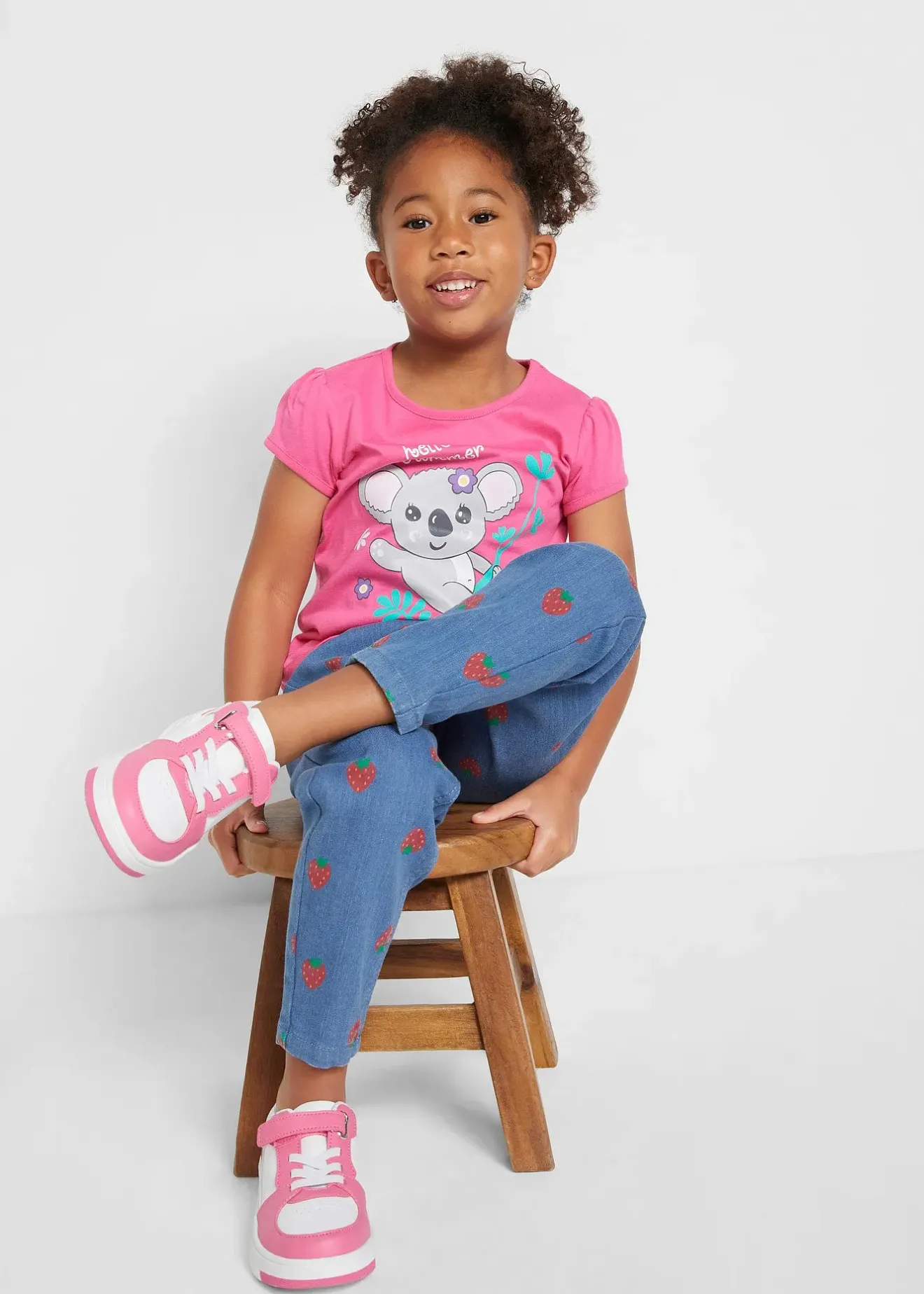 Enfant bonprix Vêtements Enfant|Filles 2-8 Ans·Lot De 2 Articles Et Plus|Lot de 2 T-shirts 100% coton